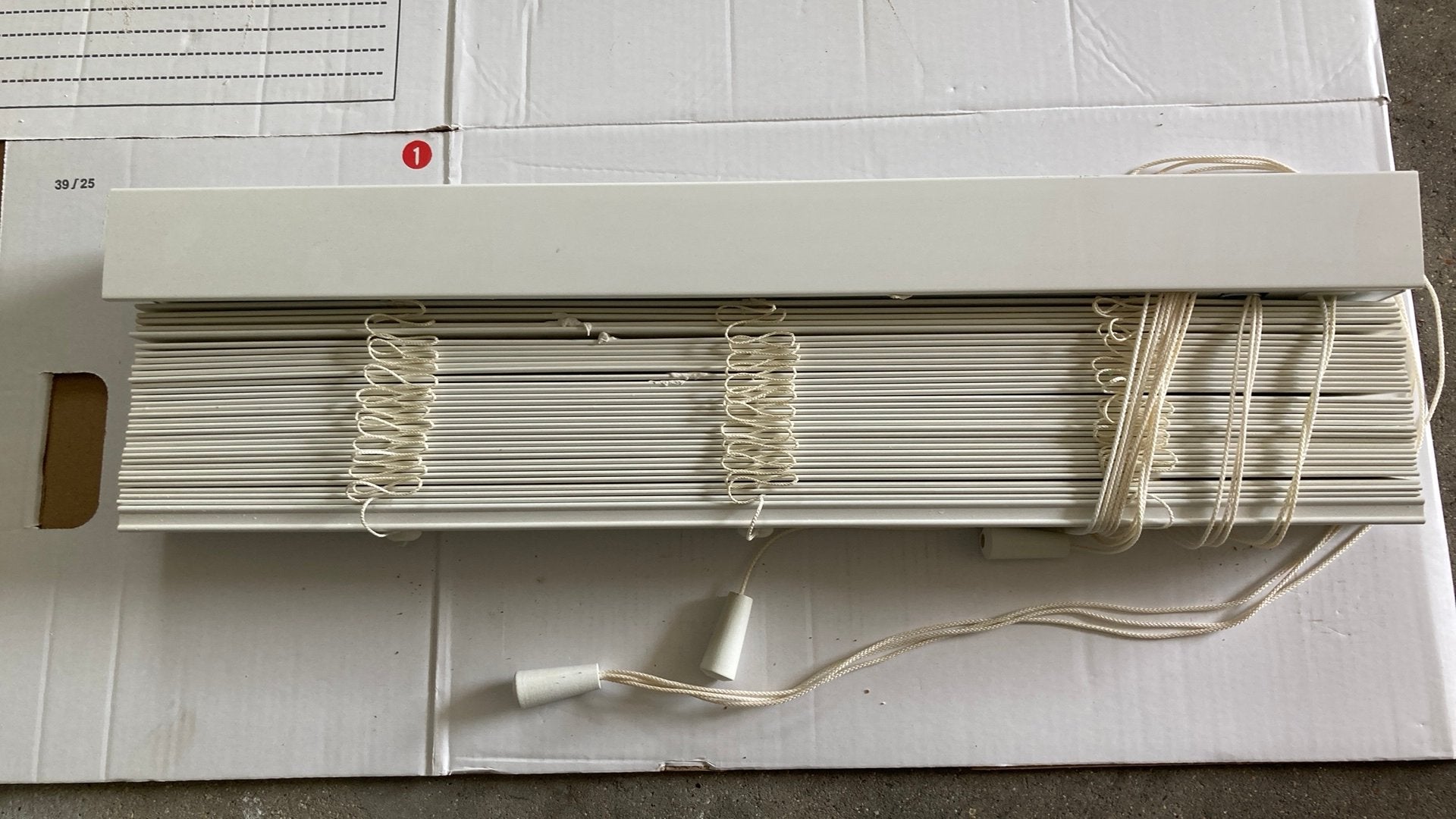 Witte Jaloezieën - Suncoblinds - 700-1445 afmeting., Ophalen of Verzenden, Zo goed als nieuw