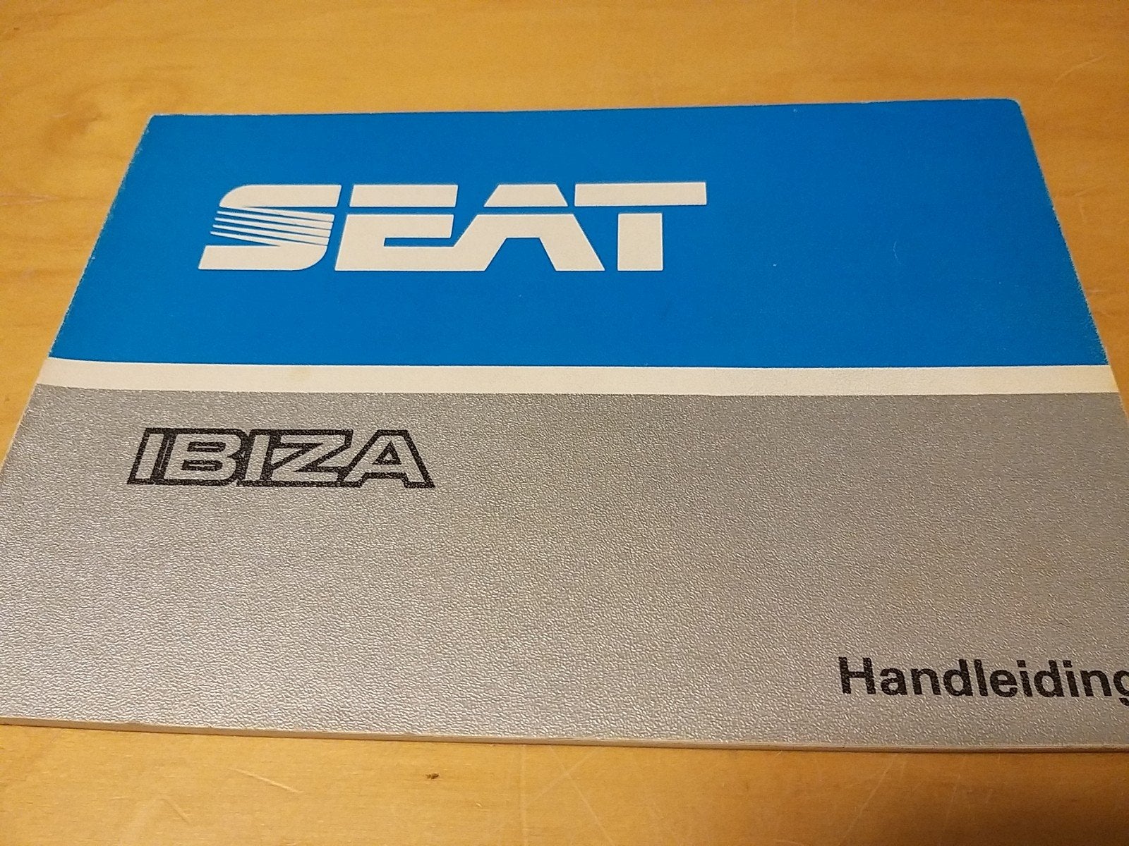 1988 echte nieuwstaat Nederlands Seat Ibiza handleiding inst, Ophalen of Verzenden
