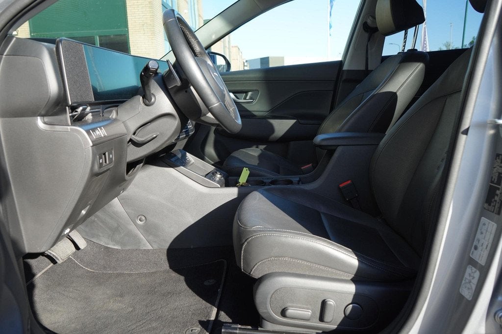Hyundai Kona Electric Premium 65.4 kWh 100%SOH|FullOptions|W, Auto's, Hyundai, Gebruikt, Zwart, 218 pk, Adaptive Cruise Control