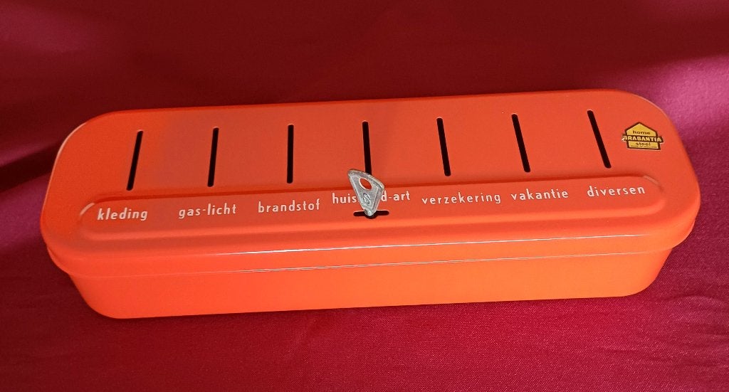 origineel Brabantia geldkistje met sleuteltje ( nieuwstaat ), Ophalen of Verzenden