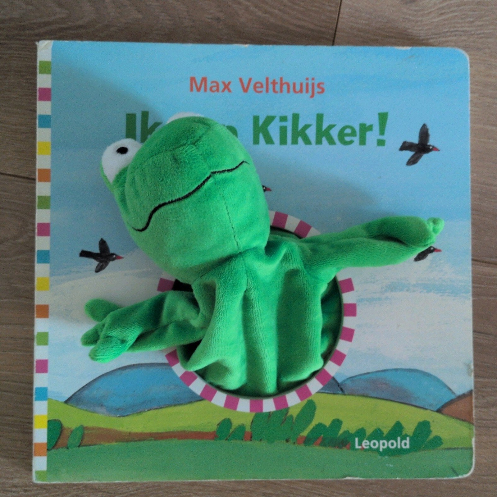 Ik ben kikker van Max Velthuis met handpop, Boeken, Ophalen, Gelezen
