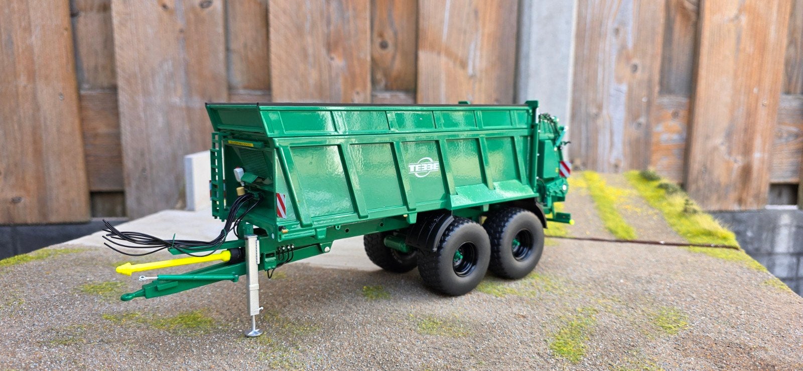 Verbouwde Tebbe HS 240 Tandemasser meststrooier 1:32, Ophalen of Verzenden, Nieuw, Tractor of Landbouw, Overige merken