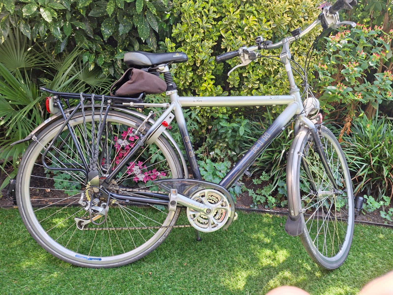 Te Koop kleine RIH heren fiets, Velgrem, Meer dan 20 versnellingen, 53 tot 57 cm, Ophalen