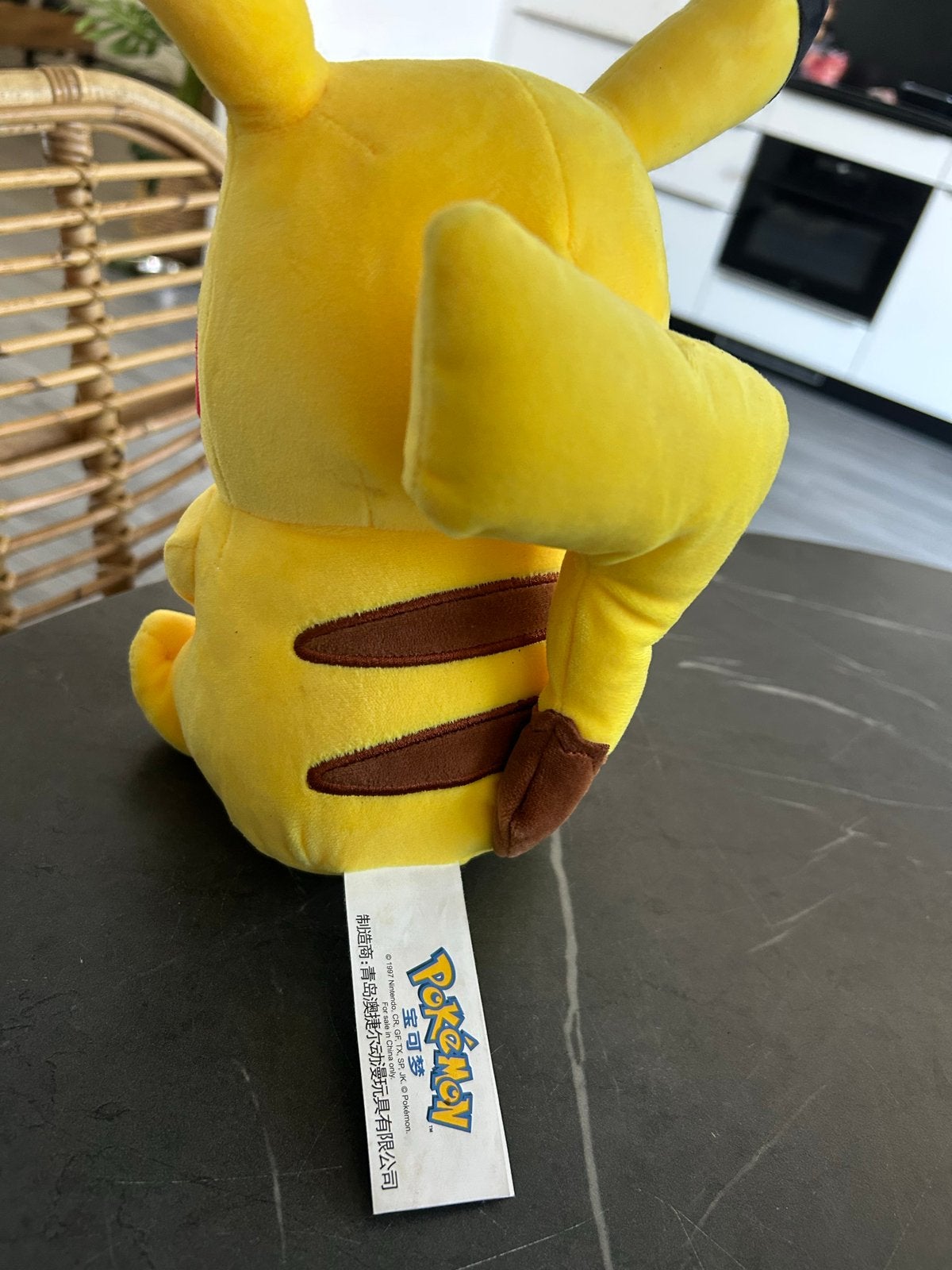 Pikachu knuffel - Zo goed als nieuw, Overige merken, Geel, Overige typen, Ophalen of Verzenden
