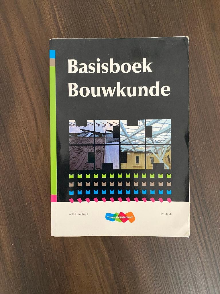 Basisboek bouwkunde 3e druk, Boeken, Ophalen of Verzenden, Gelezen, Bouwkunde