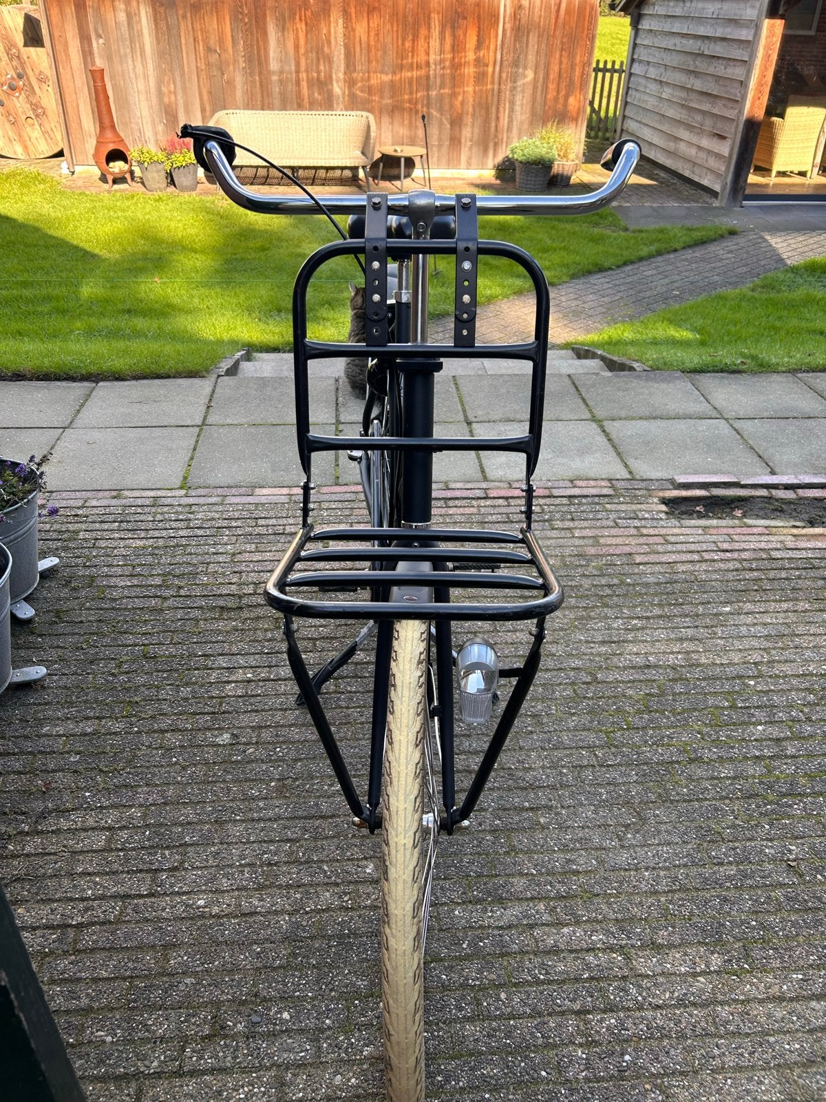 Gebruikte fiets met licht, standaard en slot, Ophalen, Gebruikt, Sparta, Versnellingen