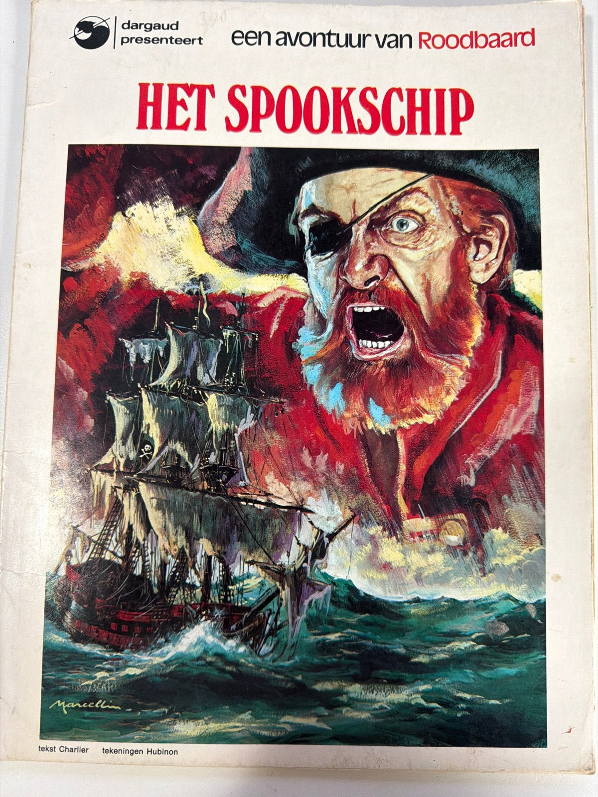 Rooodbaard - Het Spookschip - Dargaud, Eén stripboek, Ophalen of Verzenden, Gelezen