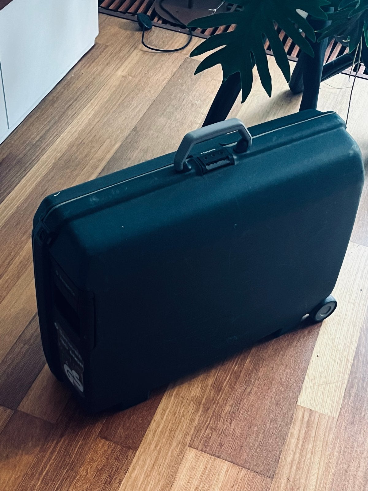 Samsonite Koffer 65x55x23 cm met Wieltjes en Slot, Gebruikt, Hard kunststof, 55 cm of meer, Ophalen
