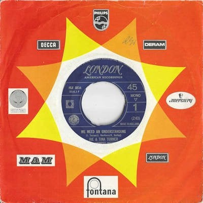 IKE & TINA TURNER  1968  SUPER !! T106O, Ophalen of Verzenden, Gebruikt, 7 inch, Pop