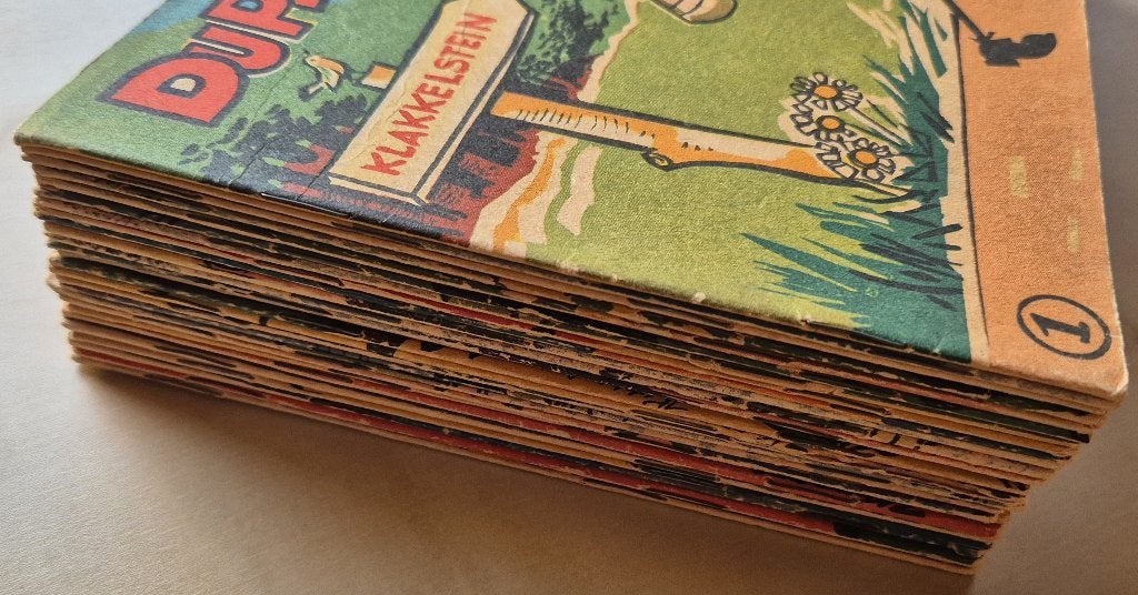 Duppie's Avonturen | 26 deeltjes in 1 koop | NGV | 1962-1963, Ophalen of Verzenden, Zo goed als nieuw, J. Kuppens, Meerdere stripboeken