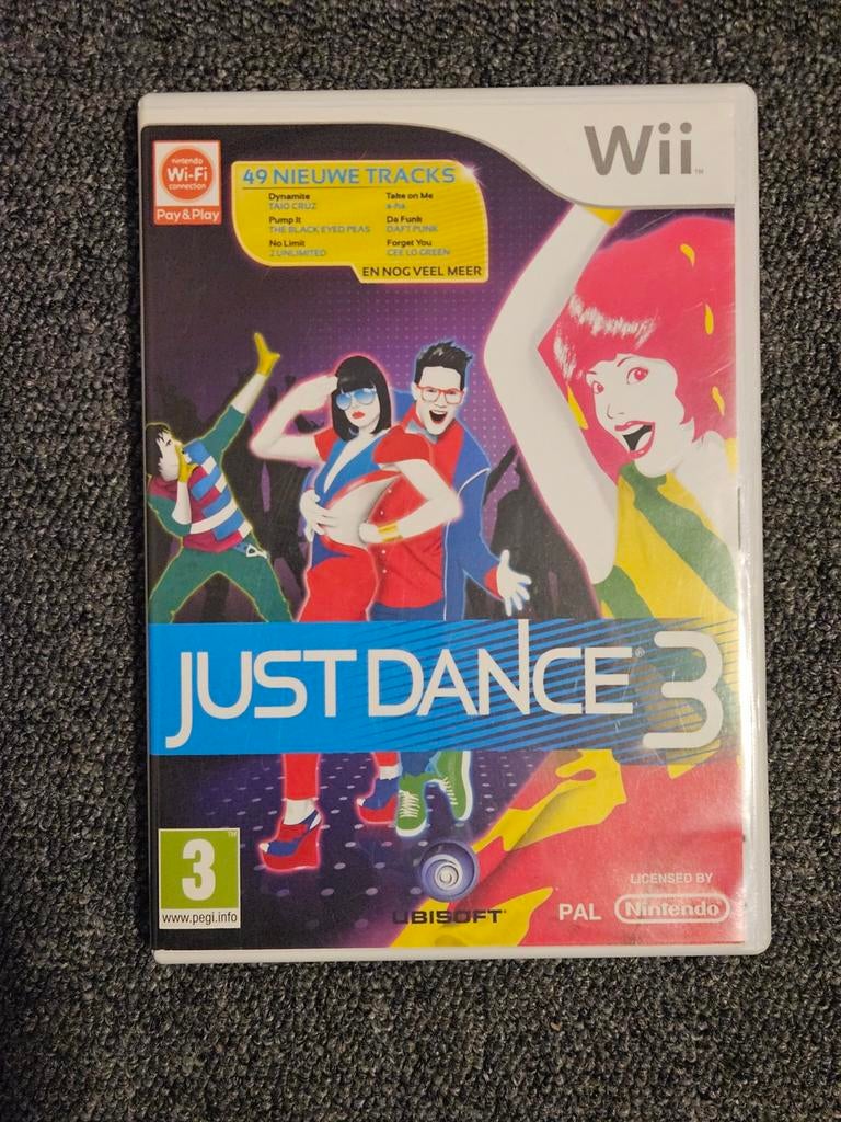 Just Dance 3 - Wii, Muziek, Ophalen of Verzenden, Zo goed als nieuw, Eén computer
