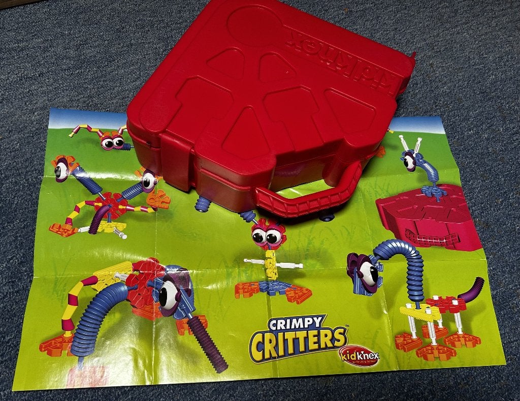 Kid K‘nex rode koffer, Ophalen, Gebruikt, K'nex