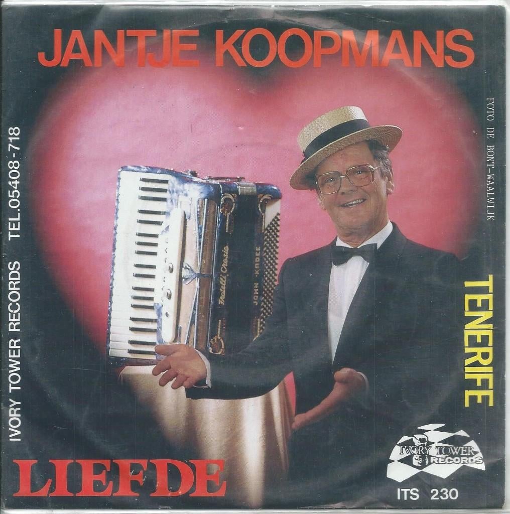 Vinyl Single Jantje Koopmans, Ophalen of Verzenden, Gebruikt, Pop