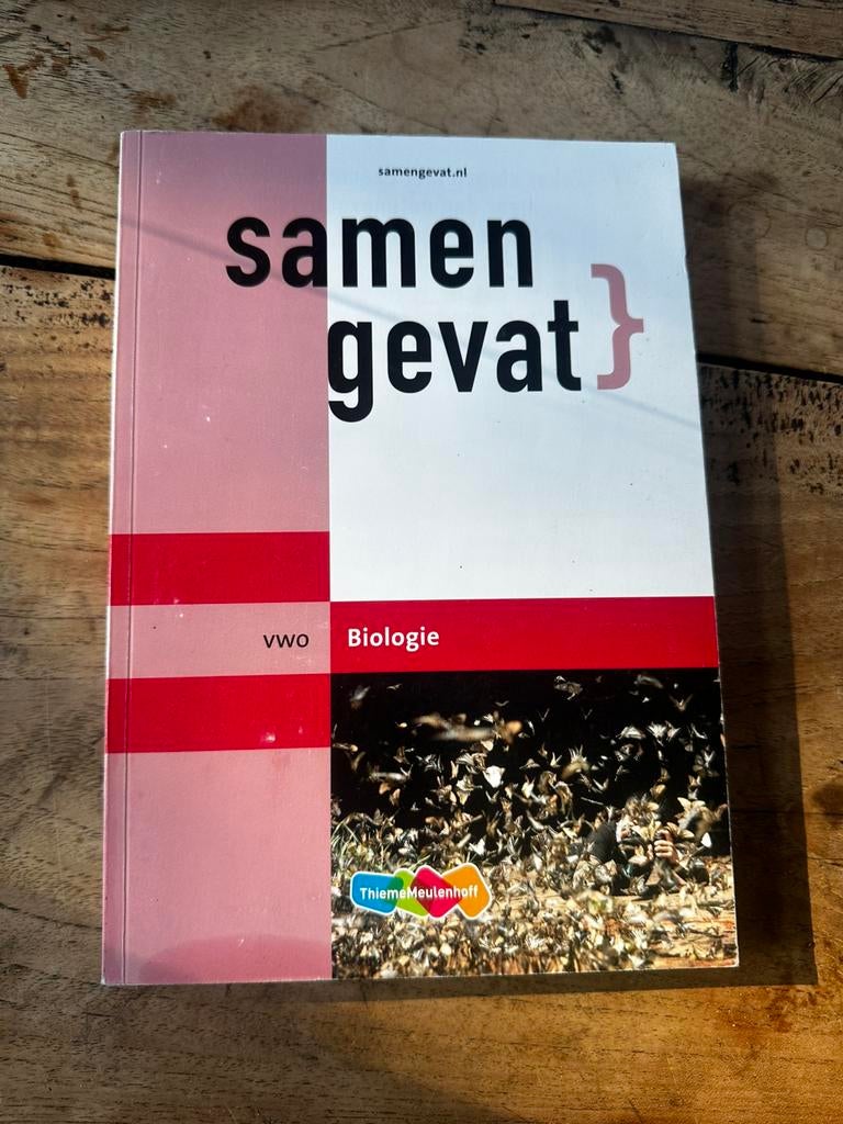 Samengevat Biologie Vwo, Boeken, Schoolboeken, Ophalen of Verzenden, Zo goed als nieuw, VWO, Biologie