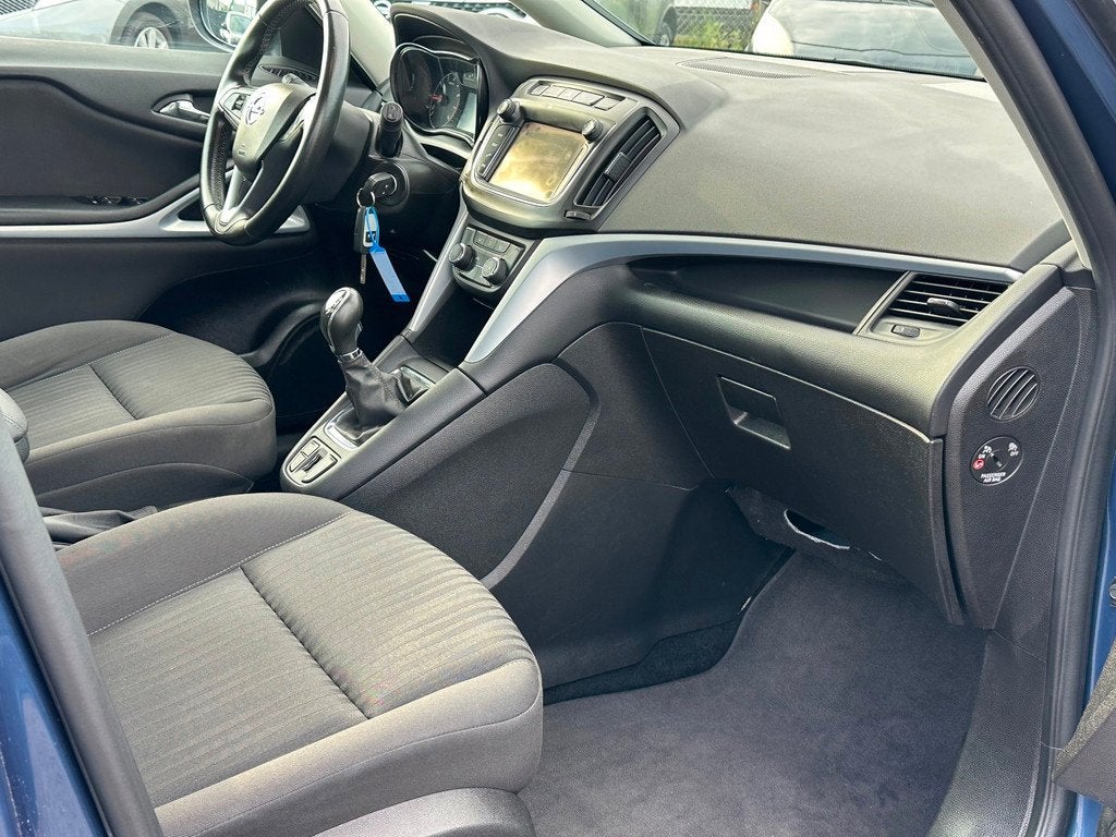 Opel Zafira 1.4 Turbo Online Edition/NAVI/CAMERA, Auto's, Opel, Stof, Gebruikt, Blauw, Origineel Nederlands
