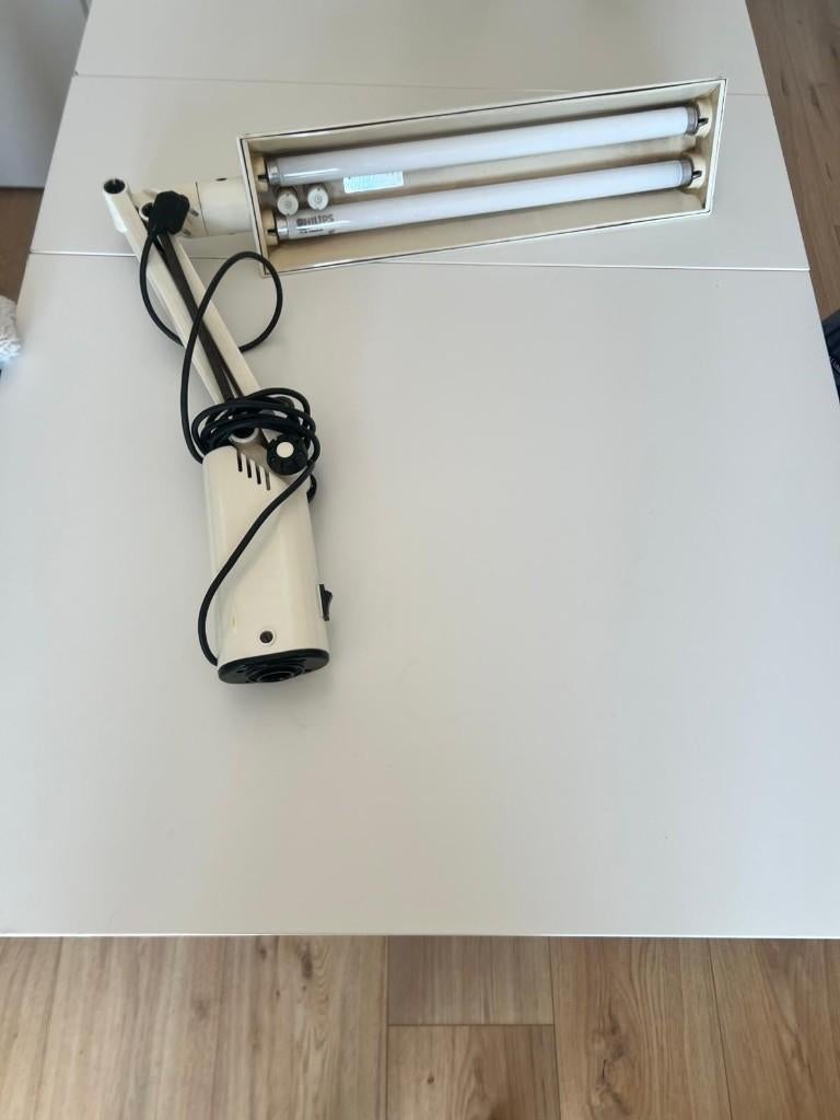 Bureaulamp, Ophalen, Gebruikt, Kunststof