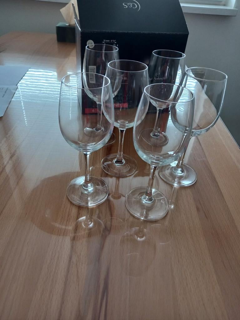 6 Chef & Sommelier Cabernet witte wijnglazen, nieuw in doos, Ophalen