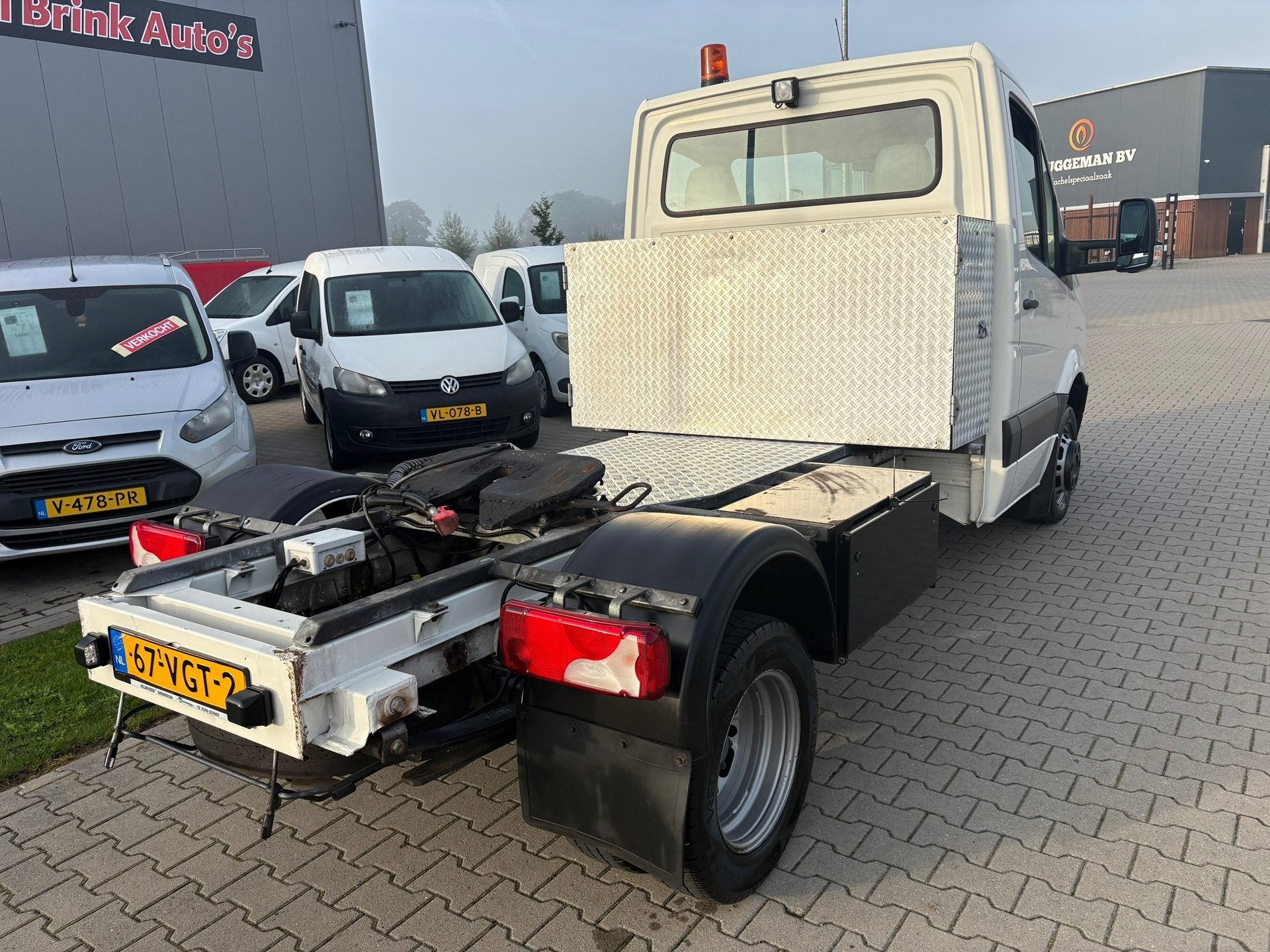 Volkswagen Crafter 50 2.5 TDI BE Trekker, Auto's, Gebruikt, Zwart, Volkswagen, Origineel Nederlands