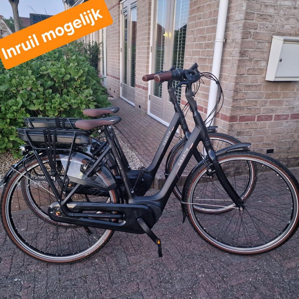 Bijna nieuwe set (2) Gazelle Orange c8 Bosch middenmotor, Fietsen en Brommers, Ophalen, Zo goed als nieuw, 47 tot 51 cm, 50 km per accu of meer