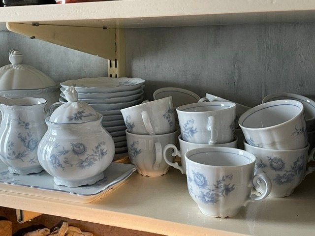 Nr.278: Vintage porselein servies Mitterteich Bavaria, Ophalen