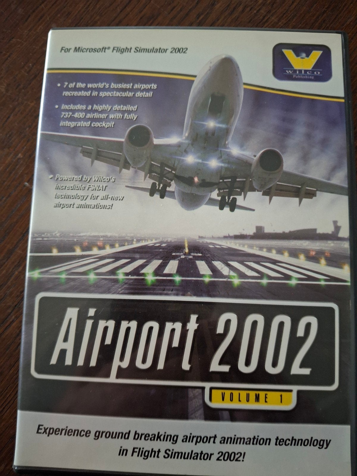Airport 2002 Volume 1 - Flight Simulator 2002 Add-on, 1 speler, Ophalen of Verzenden, Zo goed als nieuw, Vanaf 3 jaar