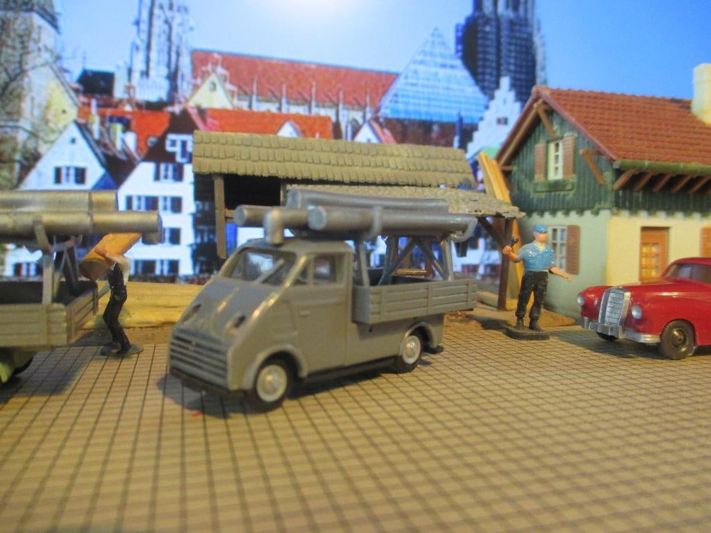 1949-1962 DKW 3=6 F-89L Schnellaster PickUp Busch loodgieter, Ophalen of Verzenden, Nieuw, Bus of Vrachtwagen, Overige merken