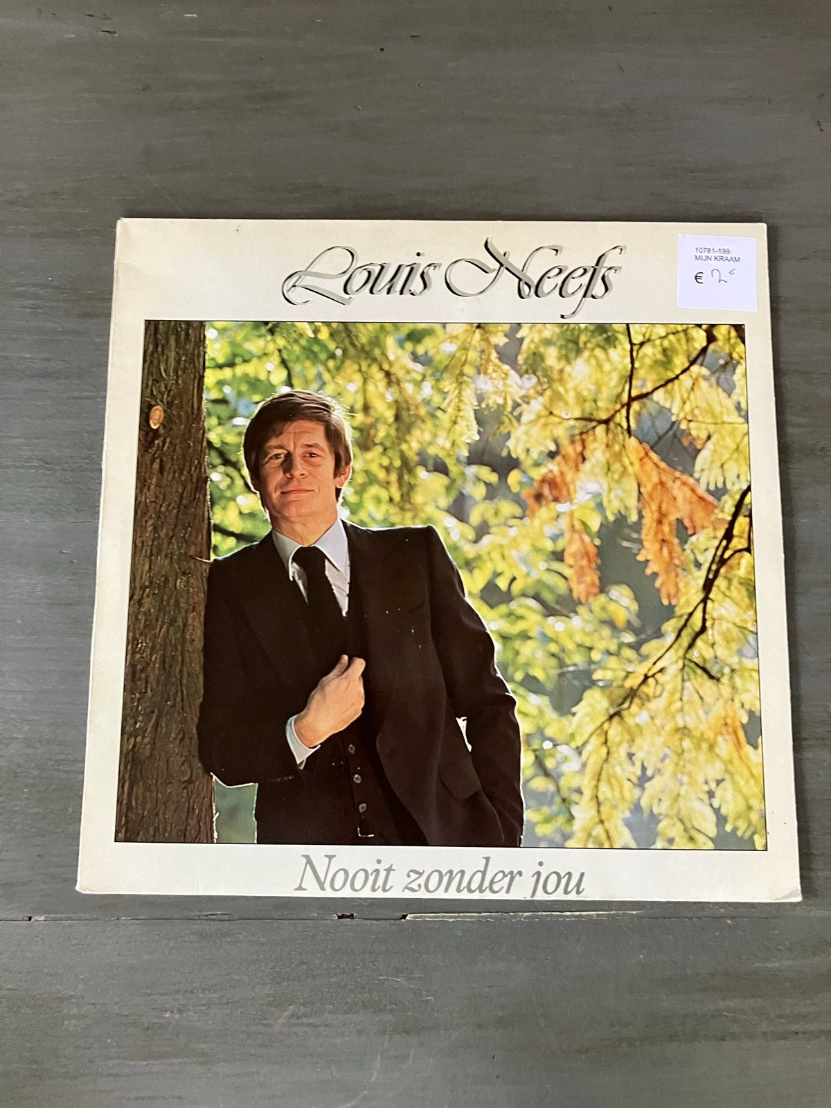 Louis Neefs - Nooit zonder jou (LP), LP, Gebruikt, Ophalen of Verzenden, Levenslied of Smartlap