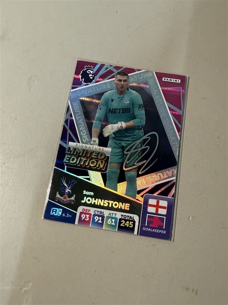 Panini Adrenalyn XL Premier League 2025 - Sam Johnstone, Ophalen of Verzenden, Zo goed als nieuw, Buitenlandse clubs, Poster, Plaatje of Sticker