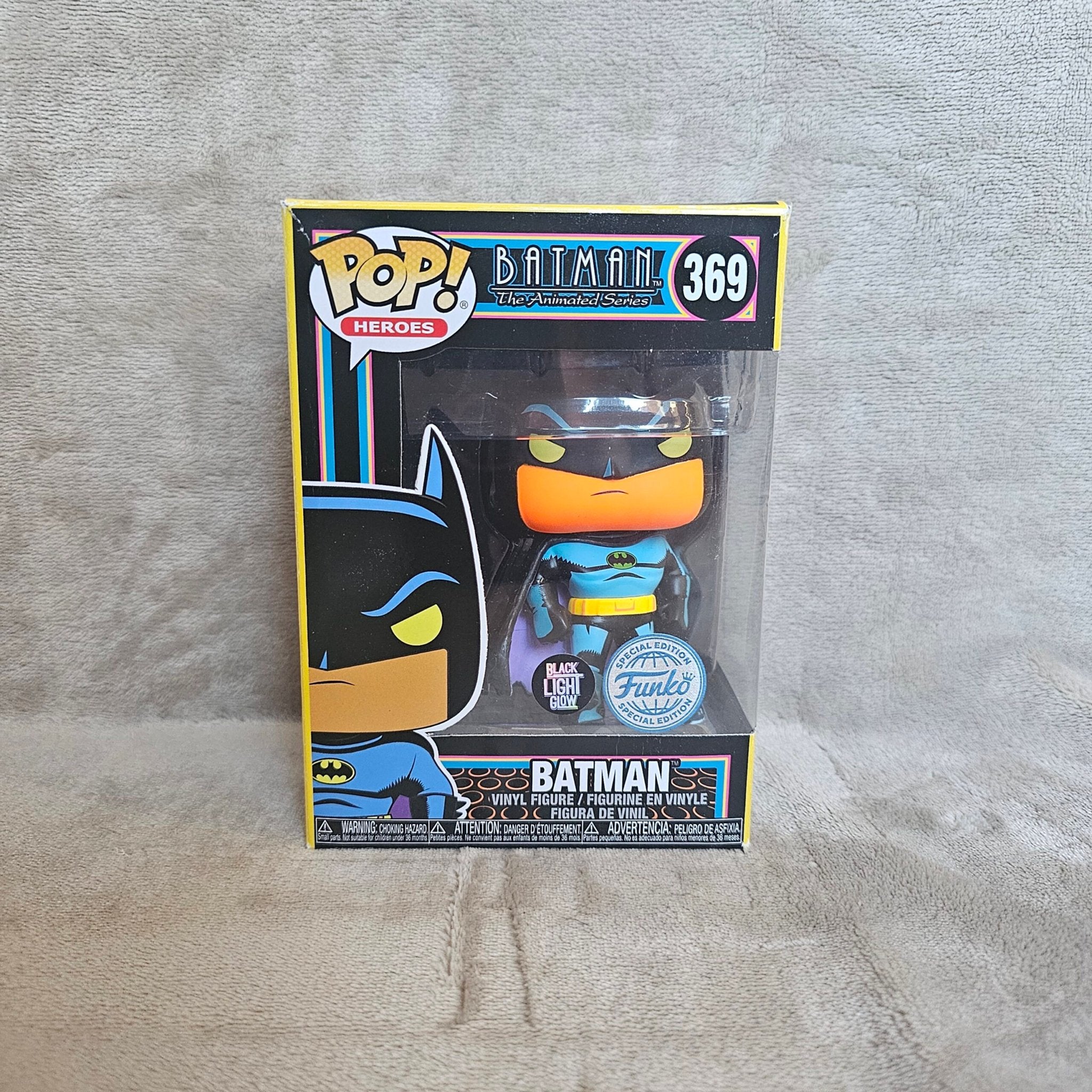 Batman: The Animated Series | Black Light Batman, Gebruikt, Funko, Onbekend, Ophalen of Verzenden