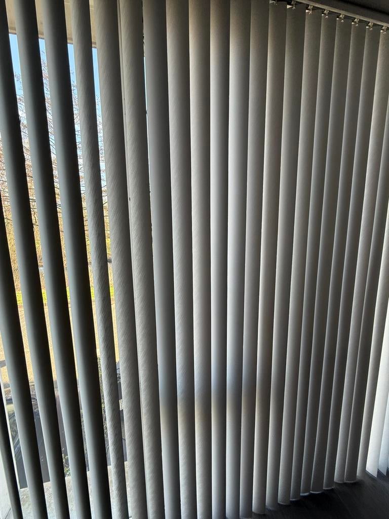 Gezocht: lange verticale pvc lamellen wit van Kwantum, Ophalen, Gebruikt, Wit, 200 cm of meer