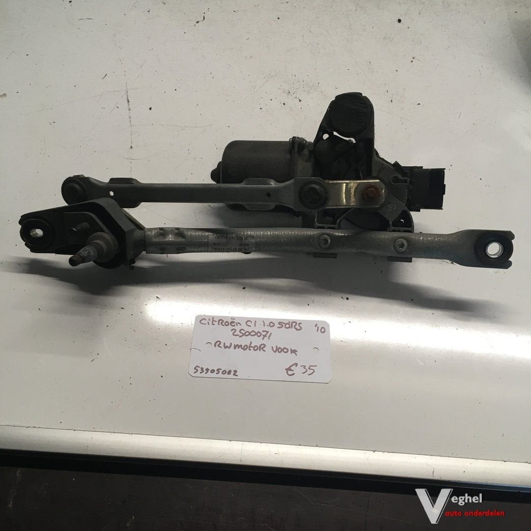 Citroen C1 1.0 2010 Wagennr 2500071  Ruitenwissermechaniek m
