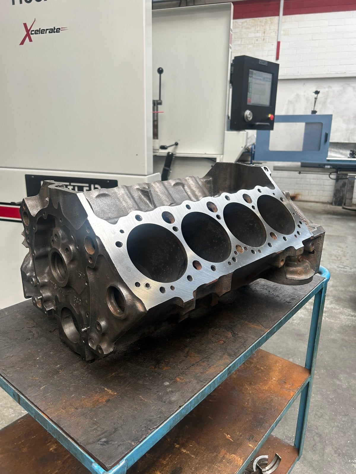 Chevrolet 4-bouts onderblok, Auto-onderdelen, Motor en Toebehoren, Ophalen, Chevrolet