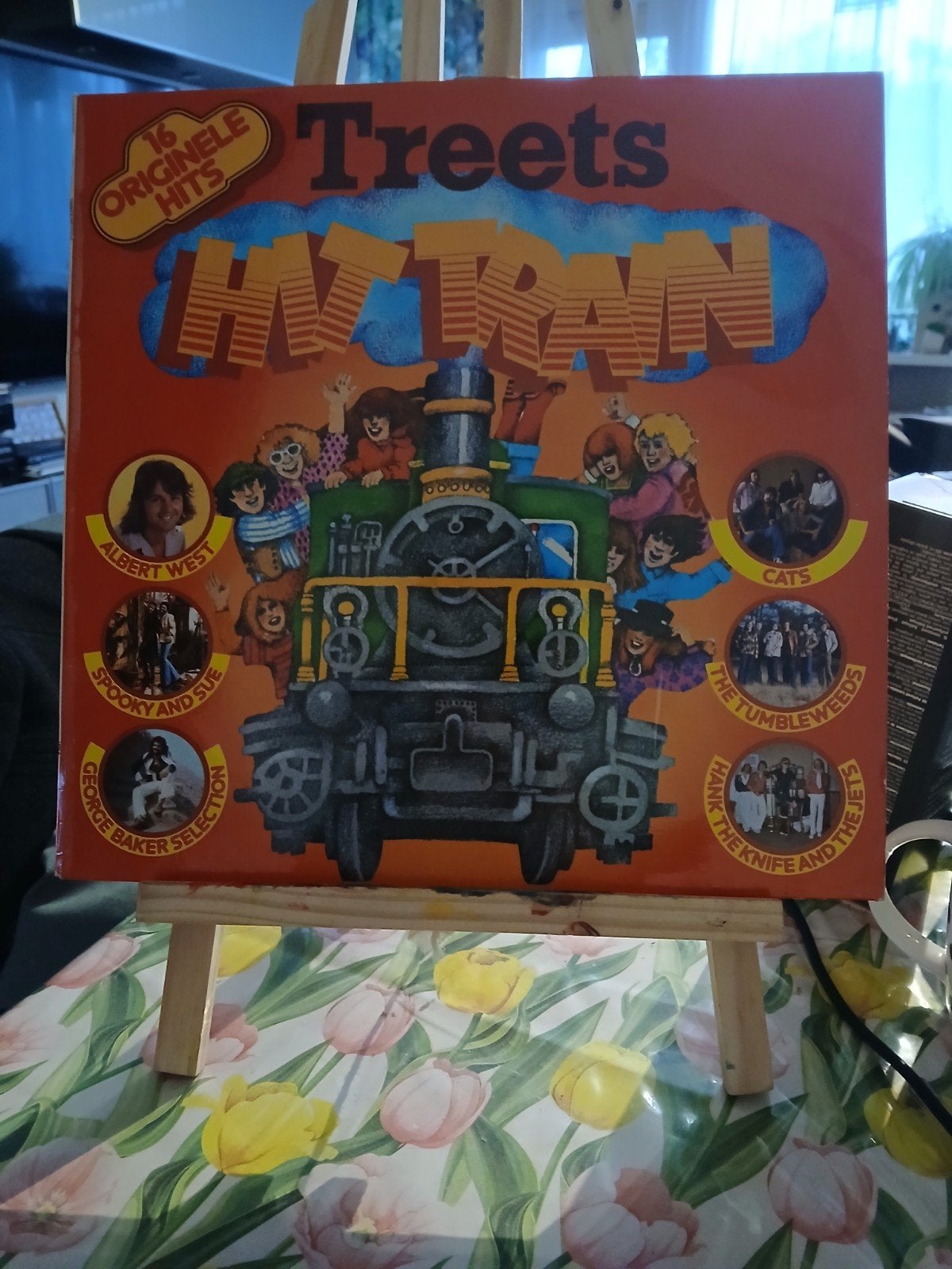 Treets Hit Train LP - 16 Originele Hits (Jaren '70 Pop), Cd's en Dvd's, Ophalen of Verzenden, Gebruikt, 12 inch