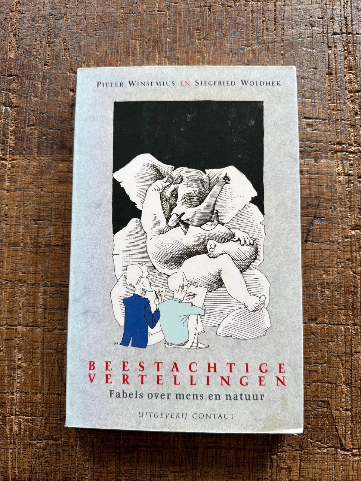 Beestachtige vertellingen - Pieter Winsemius en Siegfried Wo, Ophalen of Verzenden, Zo goed als nieuw