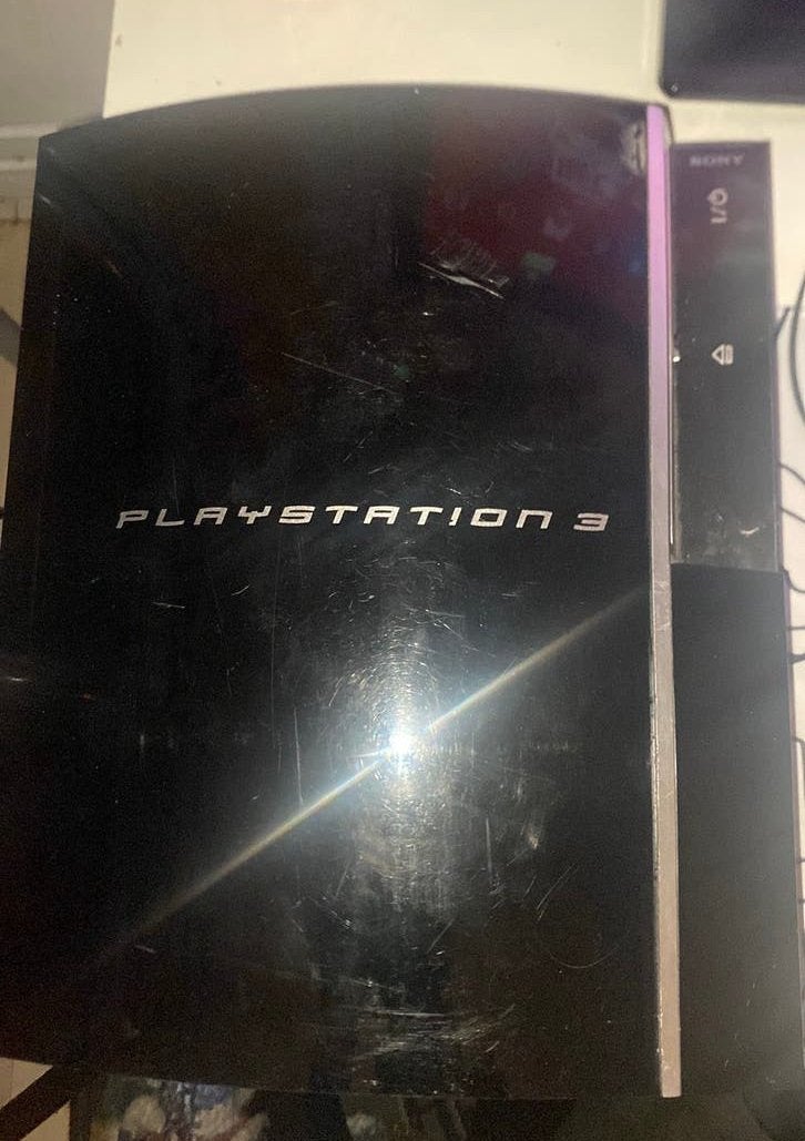PS3 fat zie beschrijving, Spelcomputers en Games, Ophalen, Gebruikt, 40 GB, Phat