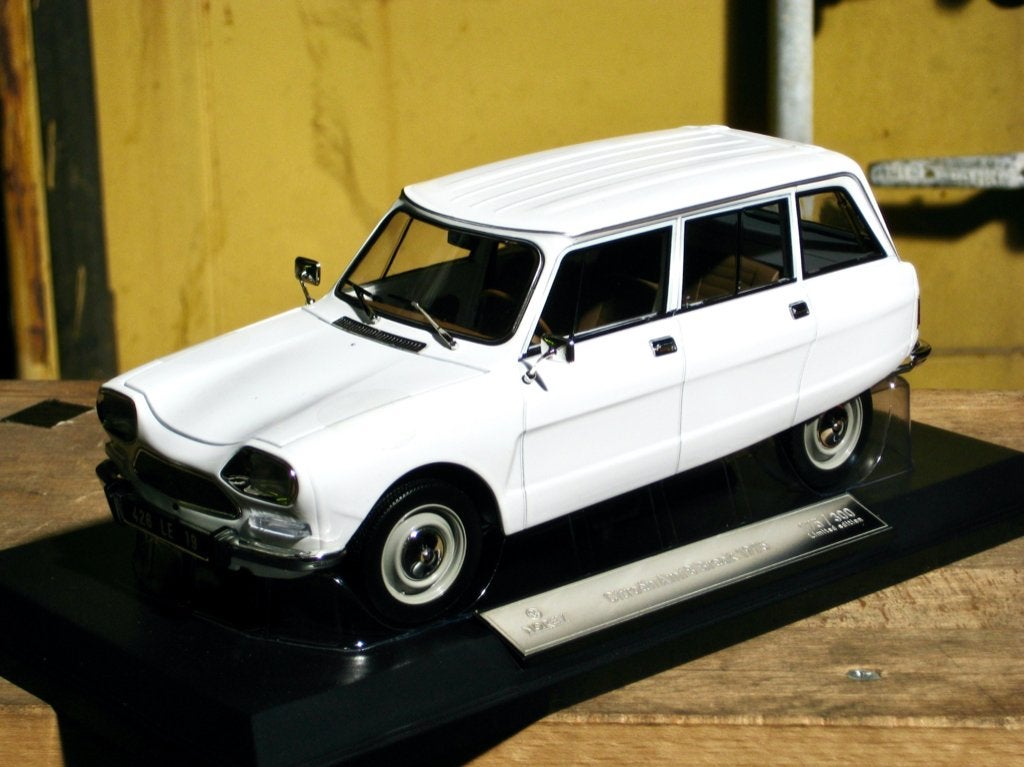 Citroen Ami 8 Break wit Norev limited Edition 1:18, Ophalen of Verzenden, Nieuw, Auto, Norev