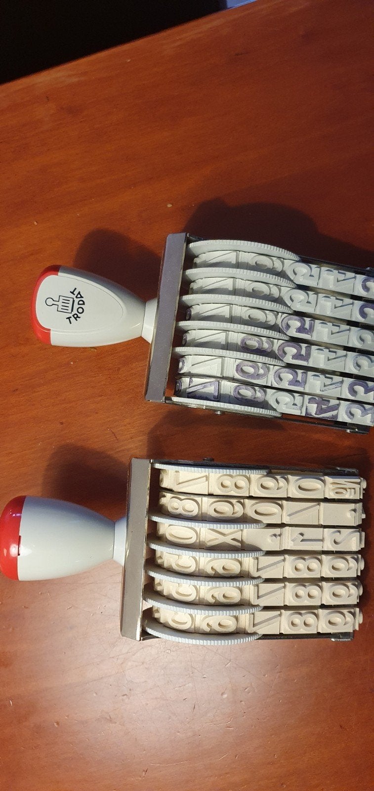 trodat stempel, Ophalen of Verzenden, Zo goed als nieuw