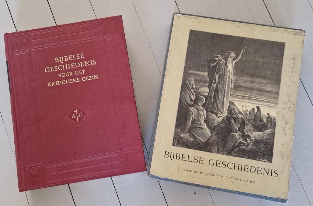 Antieke Bijbel Schiphorst 10e druk, Gustave Doré gravures, Antiek en Kunst, Ophalen of Verzenden