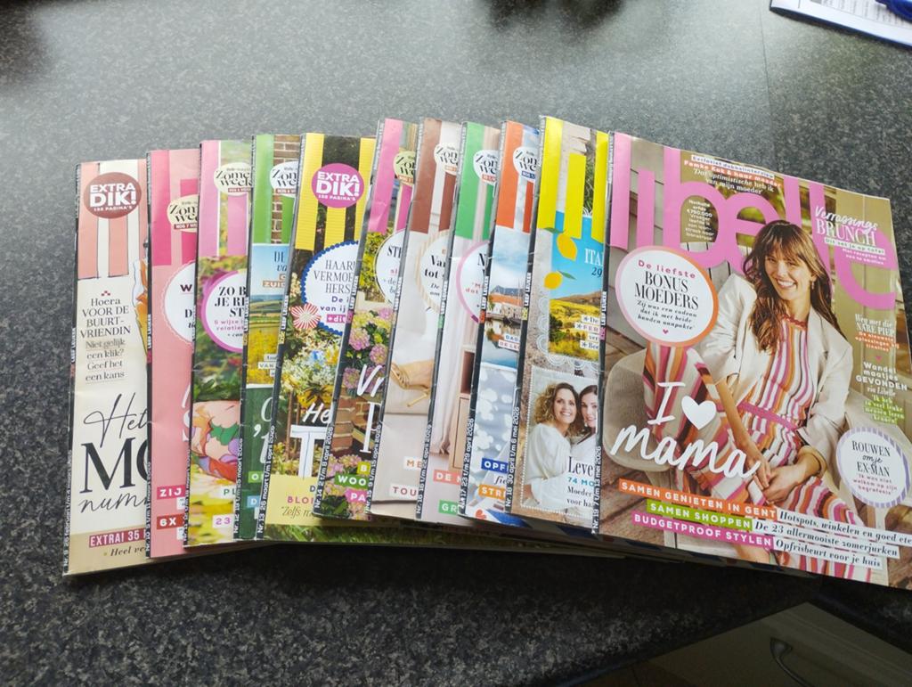 Libelle tijdschriften nummers 9 t/m 19, jaargang 2026, Ophalen of Verzenden, Gelezen, Glossy