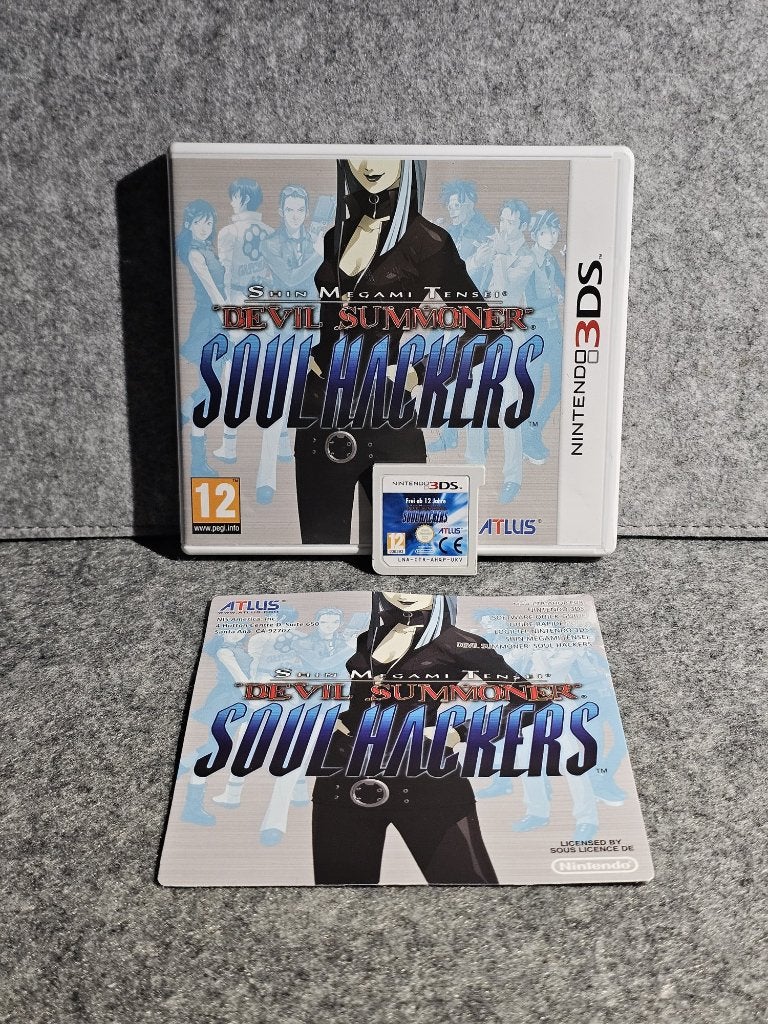 Shin Megami Tensei Devil Summoner Soul Hackers 3DS, 1 speler, Ophalen of Verzenden, Zo goed als nieuw, Role Playing Game (Rpg)