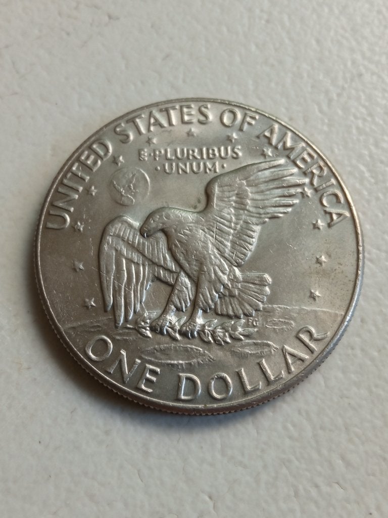 Verenigde Staten 1 dollar 1974 D., Ophalen of Verzenden, Noord-Amerika, Losse munt
