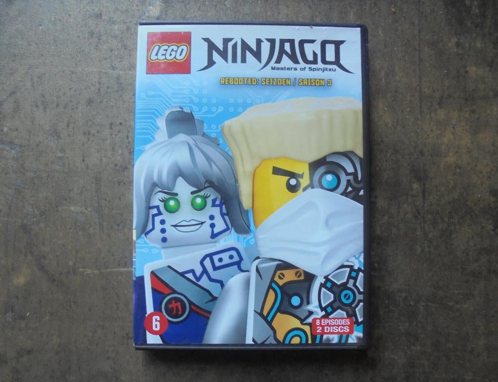 Lego DVD Ninjago Masters Of Spinjitzu 3 (zie foto's), Cd's en Dvd's, Dvd's | Tekenfilms en Animatie, Gebruikt, Tekenfilm, Overige soorten