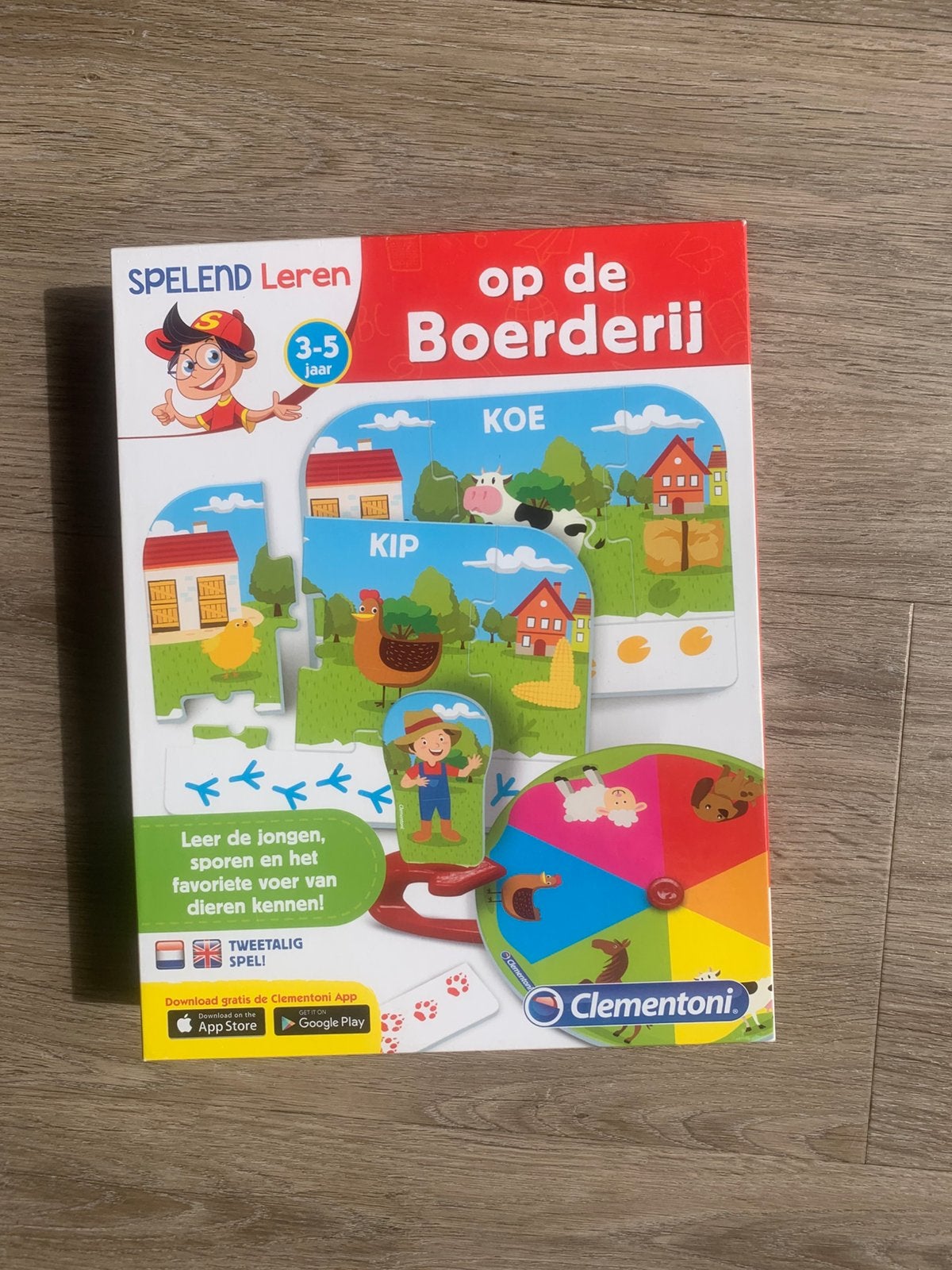 Op de boerderij van clementoni, Ophalen of Verzenden, Zo goed als nieuw