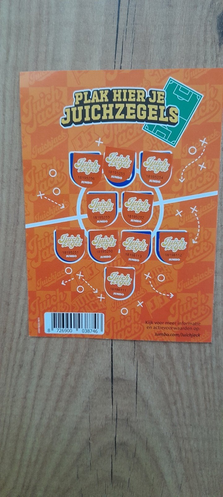 Jumbo Juich spaarzegelboekje, Jumbo, Ophalen of Verzenden