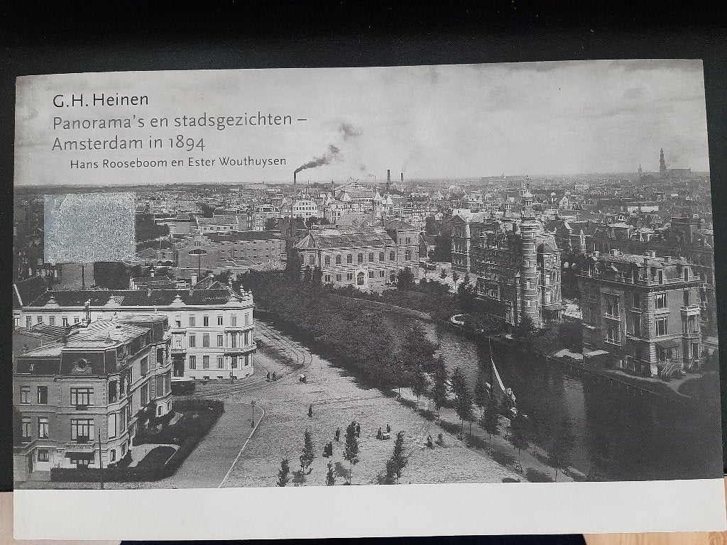 Amsterdam 1894, Panorama's en Stadsgezichten, G.H. Heinen., Verzenden, 19e eeuw, Gelezen, G.H. Heinen