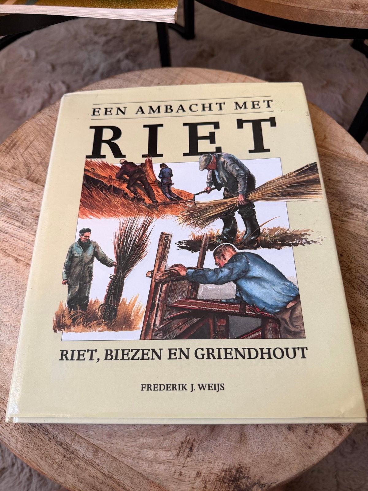 Een Ambacht met Riet - Frederik J. Weijs, Ophalen of Verzenden, Zo goed als nieuw