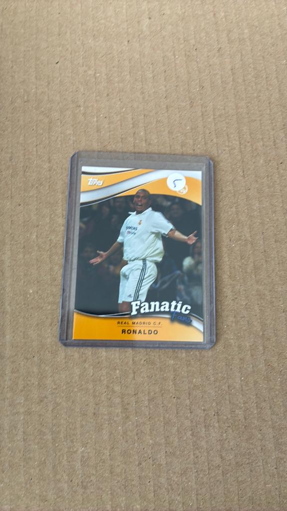 Topps fanatic ronaldo r9, Ophalen of Verzenden, Zo goed als nieuw, Plaatje