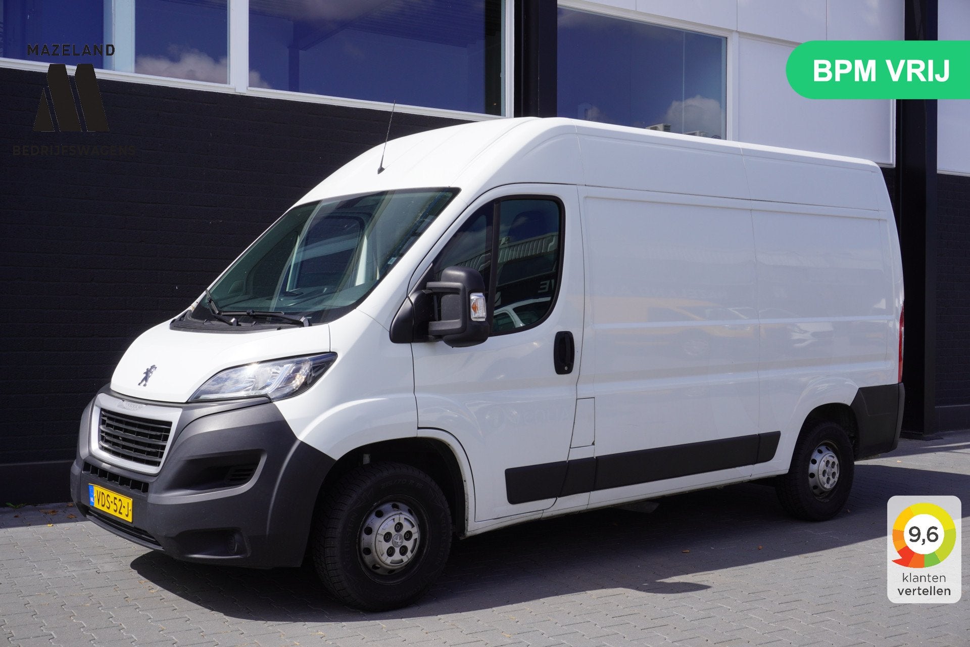 Peugeot Boxer 2.2 BlueHDi 120PK L2H2 EURO 6 - Airco - Navi -, Auto's, Bestelauto's, Voorwielaandrijving, Stof, Gebruikt, 4 cilinders