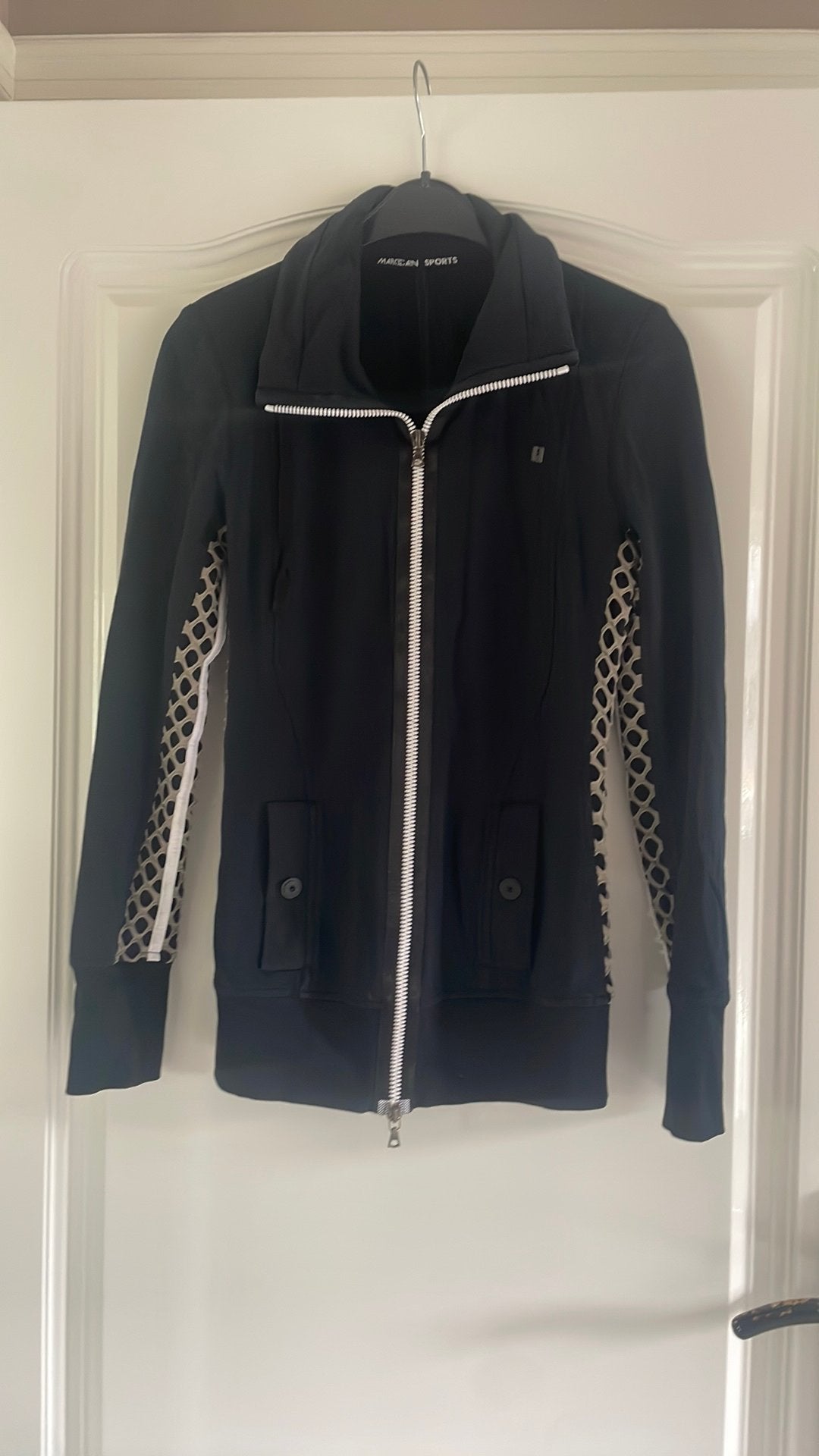 Marccain Sports vest / jacket maat 2, Kleding | Dames, Ophalen of Verzenden, Gedragen, Blauw