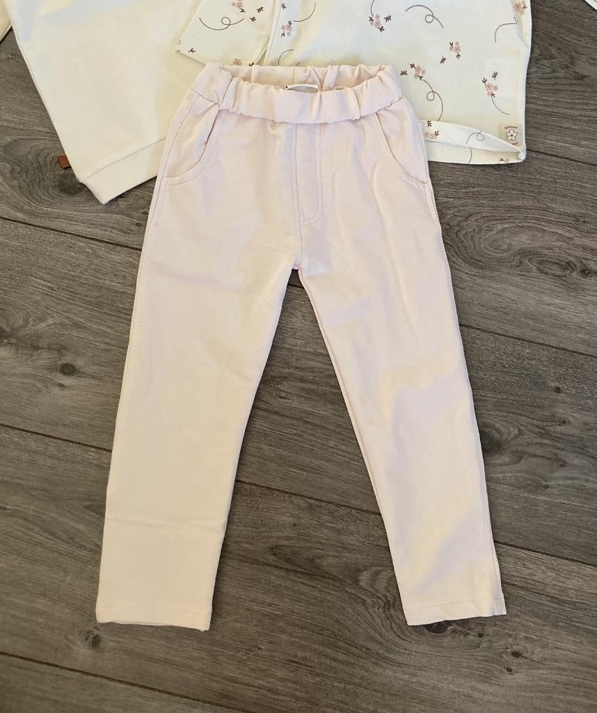 FROGS AND DOGS jegging sheer pink nieuw mt 92, Broek, Meisje, Nieuw, Ophalen of Verzenden